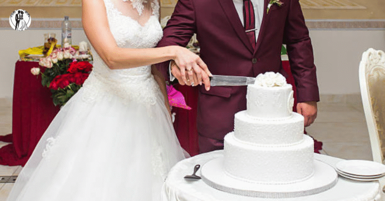 wedding cake cutting guide