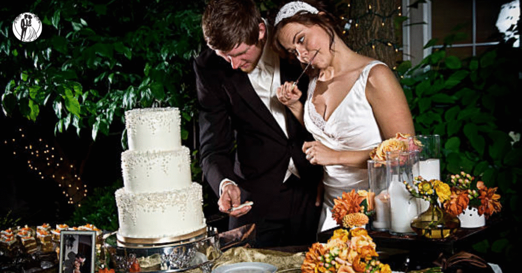 wedding cake cutting guide