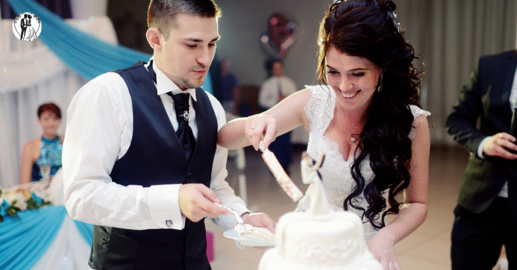 wedding cake cutting guide