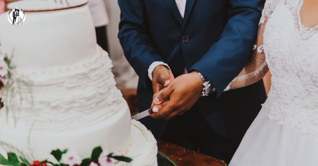 wedding cake cutting guide