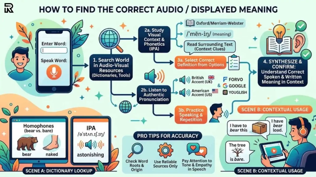 Audiodisplayed Meaning