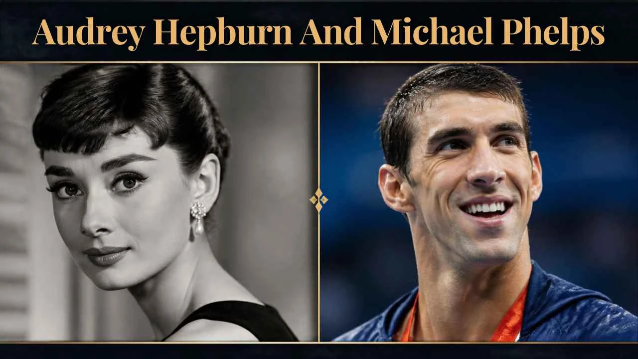 Audrey Hepburn And Michael Phelps