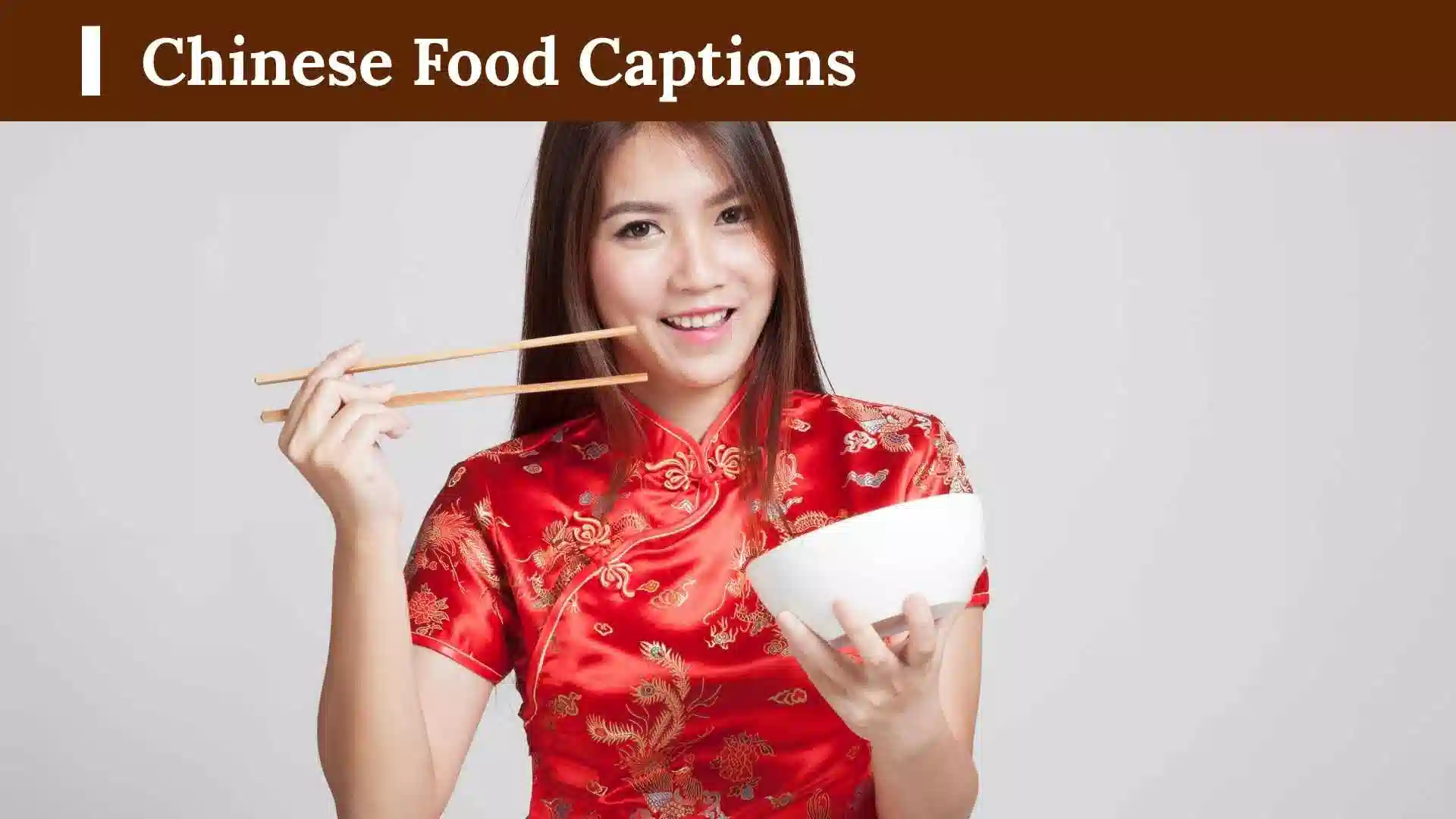 Chinese Food Captions
