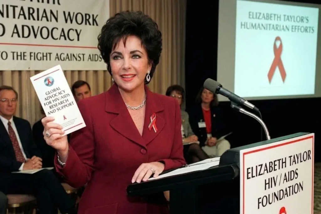 Karen Lynch and Elizabeth Taylor