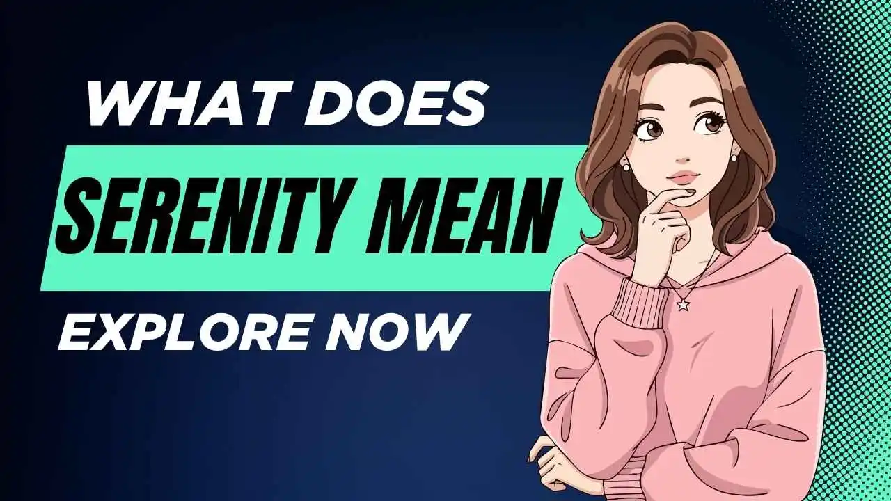 what does serenity mean