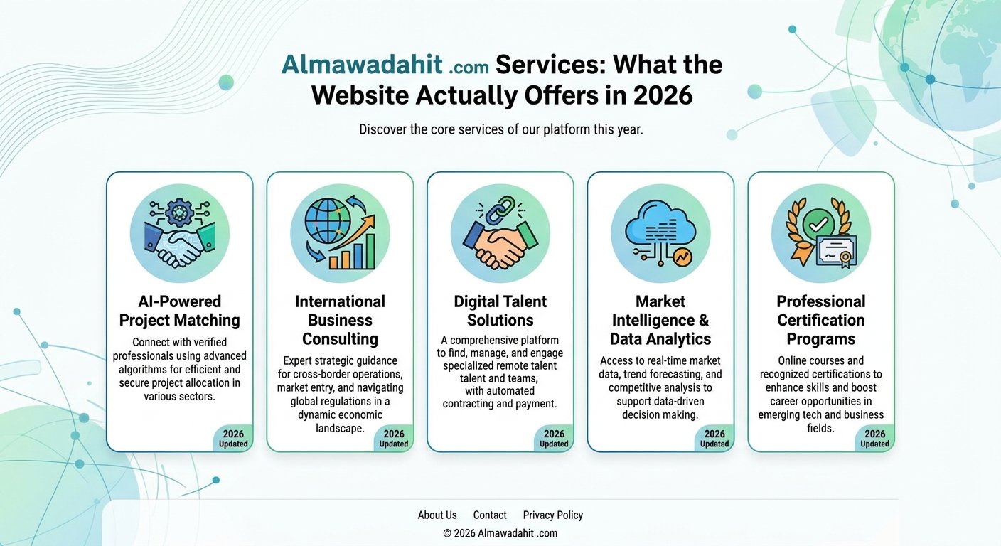 Almawadahit .com Services