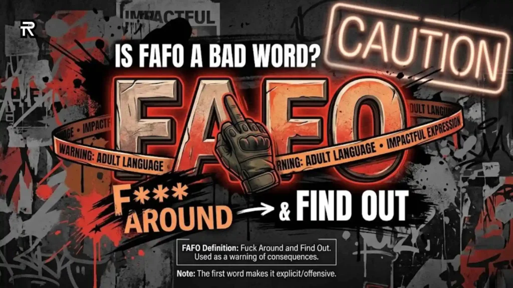 FAFO Meaning in Text